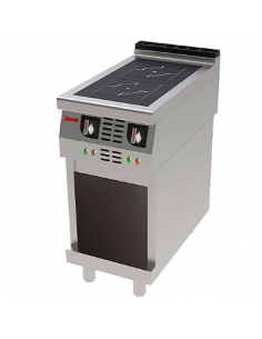 Cocina Industrial Electica con mueble T721E (2 placas) Jemi