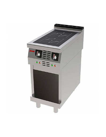 Cocina Industrial Electica con mueble T721E (2 placas) Jemi
