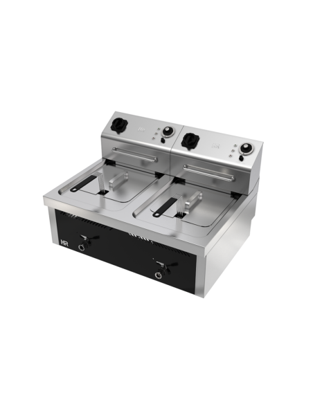 Freidora a gas 8 litros + 8 litros estante serie 600-Compra online