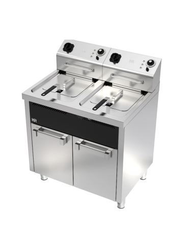 Freidora a gas 8 litros + 8 litros estante serie 600-Compra online