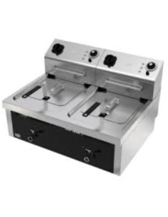 Freidora a gas 8 litros + 8 litros estante serie 600-Compra online