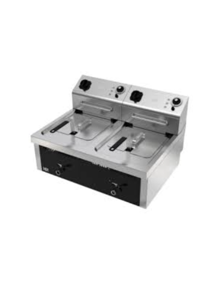 Freidora a gas 8 litros + 8 litros estante serie 600-Compra online