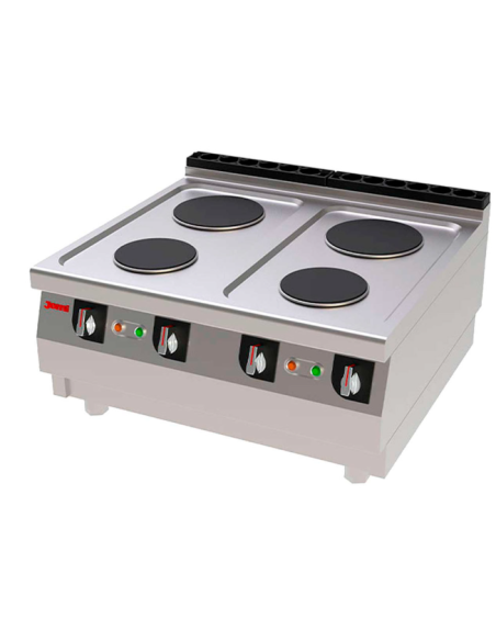 Cocina Industrial SobreMesa Electrica S741E (4 placas) Jemi