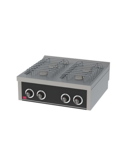 Cocina BASIC a gas 4 fuegos sobremesa serie 750