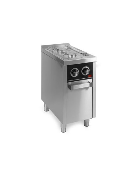 Cocina BASIC a gas 2 fuegos estante serie 750