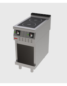 Cocina Vitroceramica 2 placas Jemi 400x750x850