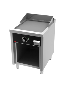 Plancha Fry-Top de Cromo Duro con Mueble Eléctrica de 400x750x410 mm Fainca HR