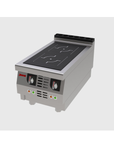 Placa de induccion Jemi 400x750x380