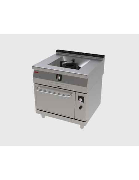 Paellero a Gas 1 quemador 10Kw 800x750x850 mm Jemi