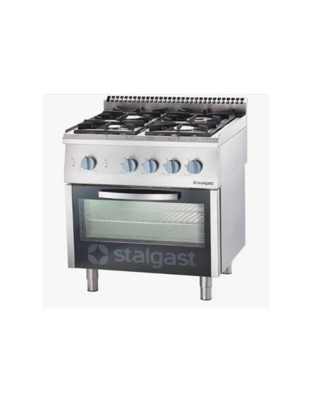 Cocina a gas + Horno Stalgast