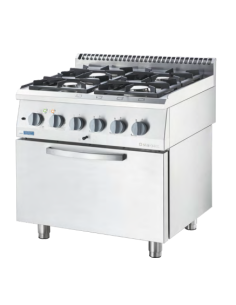 Cocina a Gas + Horno Línea 700 Stalgast