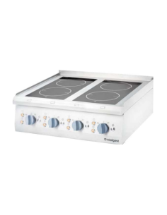 Cocina de 4 fuegos sobremesa 800x700x250mm Stalgast