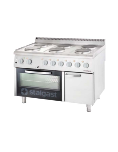 Cocina Eléctrica 6 placas + Horno  Stalgast