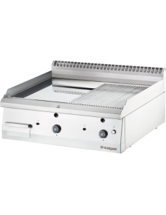 Plancha a gas Cromada 800x700x250mm Stalgast