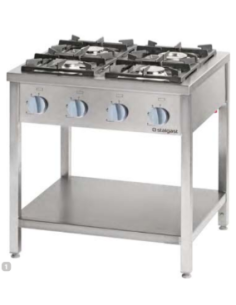 Cocina a Gas Independiente 800x700x850mm Stalgast