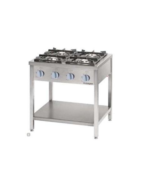 Cocina a Gas Independiente 800x700x850mm Stalgast