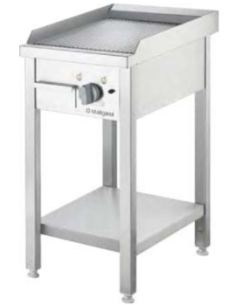 Plancha Fry-top Eléctrica de acero 400x700x850mm Stalgast