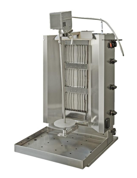 Asador Kebab Gas 3 Quemadores EKG3 Granita