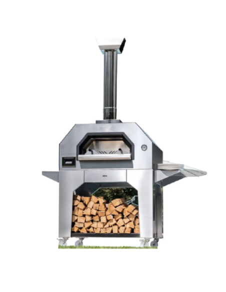 Horno de Pizza Leña 110x108x260 Granita