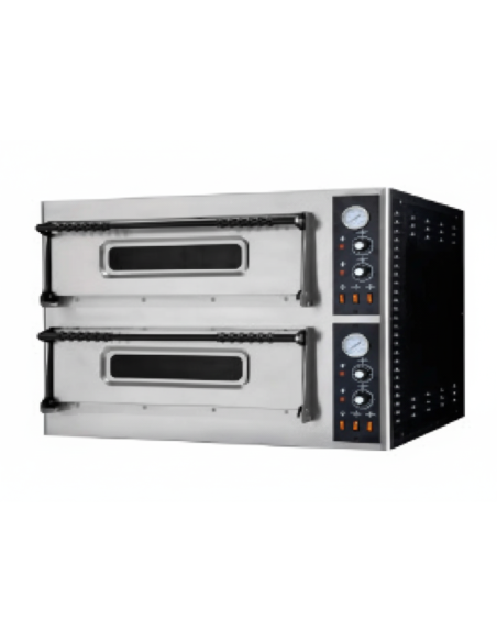 Horno de 3+3 Pizza Eléctrico Granita 8.8kw 136x60x75cm