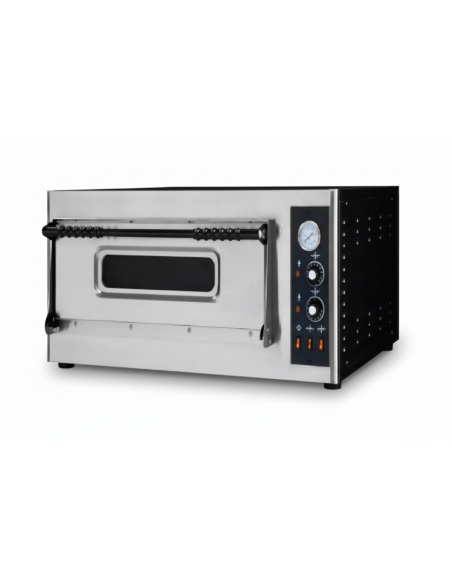 Horno de Pizza Eléctrica Granita 10Kw 150x131x51cm