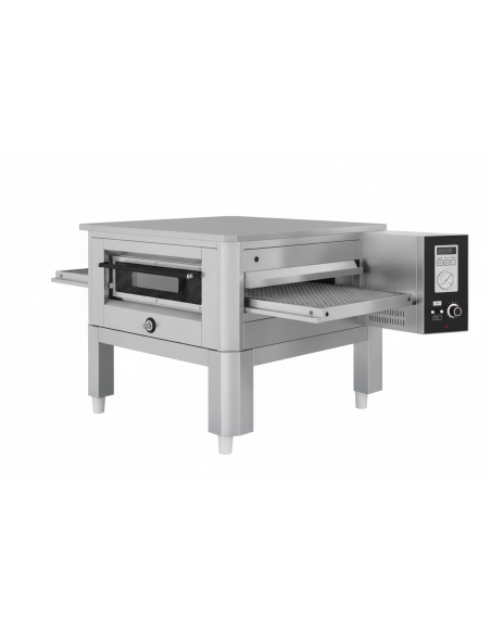 Horno de Cinta Eléctrica Pizza Granita 186x121x103cm