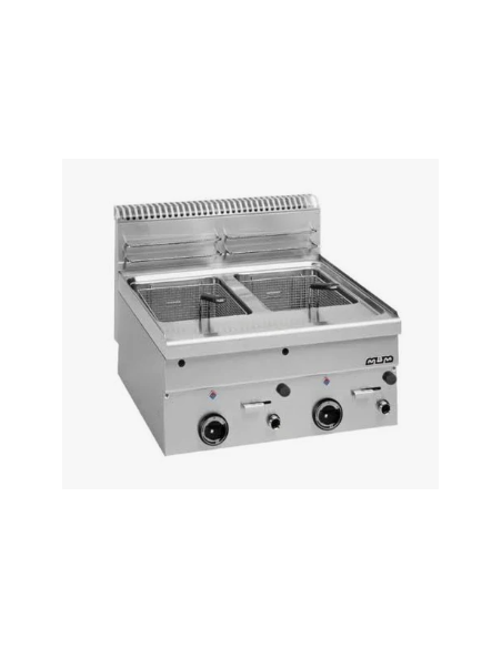 Freidora Gas 8+8 Litros Top Granita