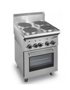 Cocina 4 con Horno y Grill Eléctrico Granita