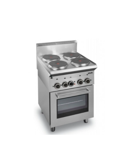 Cocina 4 con Horno y Grill Eléctrico Granita