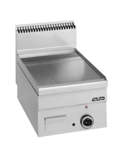 Plancha Fry-Top Eléctrico 40 Cromado Granita