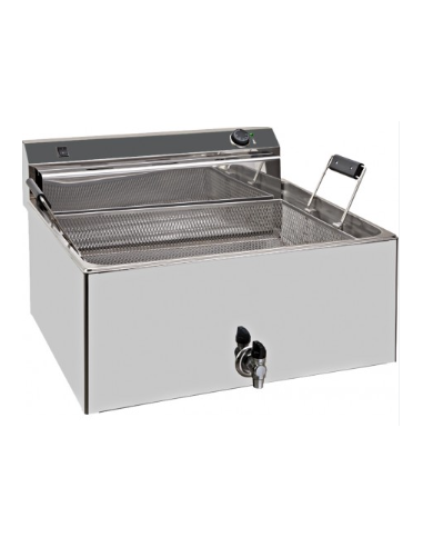 FREIDORA BANCO ELÉCTRICA 16 L NIKROM - Granita XFPBE16