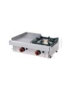 1 FUEGO + PLANCHA CROMO 60 (10 mm) NIKROM - Granita PG60C+F