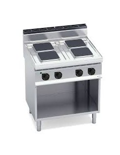 Cocina 4 Fuegos Pie Eléctrica modelo E7PQ4M BERTOS