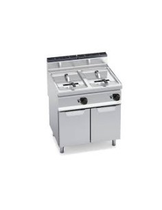 Freidora indirecta 18 + 18 litros pie modelo GL18+18MI BERTOS