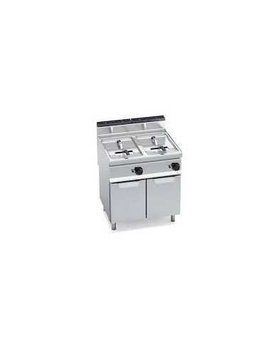 Freidora indirecta 18 + 18 litros pie modelo GL18+18MI BERTOS