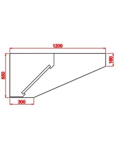 Campana mural techo bajo elevada 2