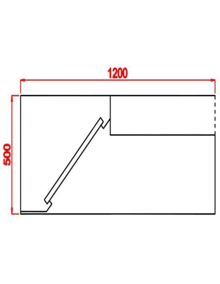 Campana mural recta (2 piezas)