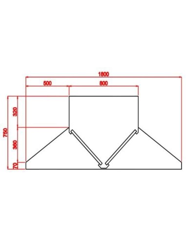 Campana central (2 piezas)