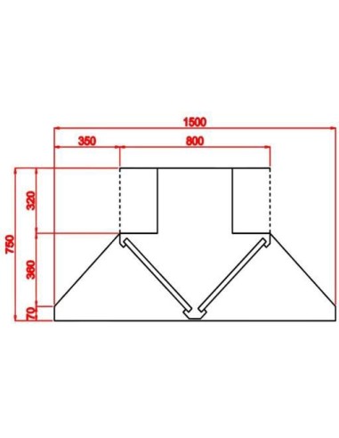 Campana central recta