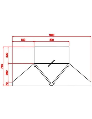 Campana central (2 piezas)