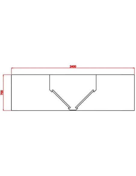 Campana central recta