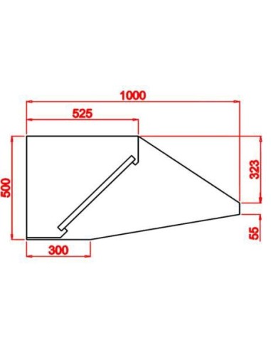 Campana mural snack techo bajo (2 piezas)