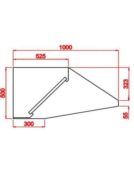 Campana mural snack techo bajo (2 piezas)