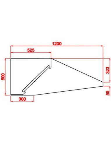 Campana mural snack techo bajo (2 piezas)