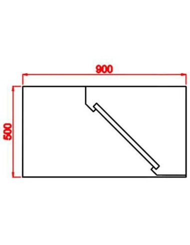 Campana mural invertida (2 piezas)