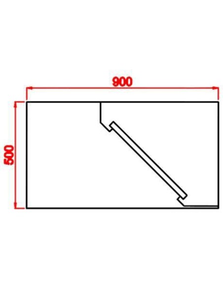 Campana mural invertida (2 piezas)