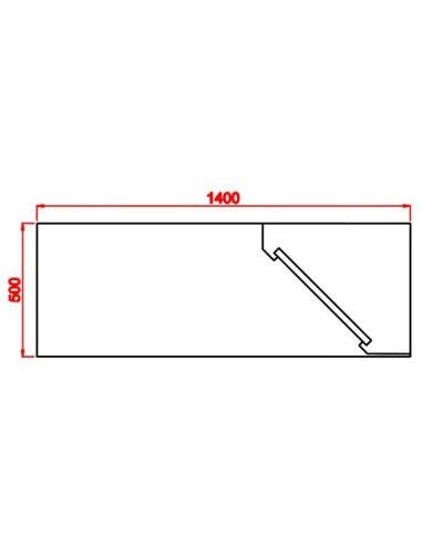 Campana mural invertida (2 piezas)
