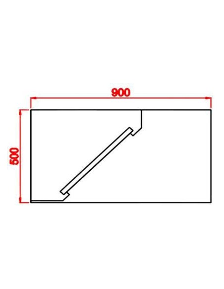 Campana mural recta (2 piezas)