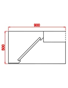 Campana mural recta (2 piezas) 2