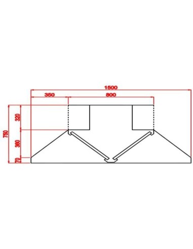 Campana central (2 piezas)